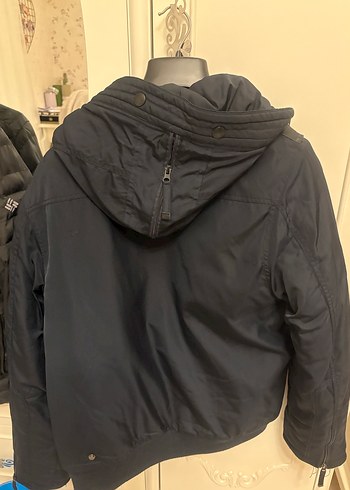 Sarı Detaylı Erkek Streetwear Mont - Görsel 3