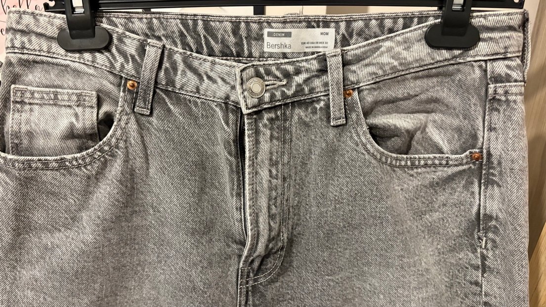 Bershka Mom Jean - Görsel 2