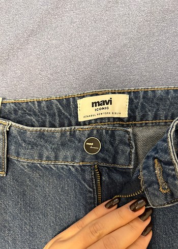 Mavi Kadın Bol Kesim Jean - Görsel 2