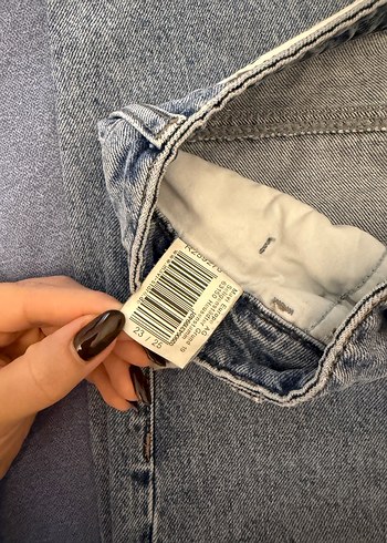 Mavi Mom Jean - Görsel 4