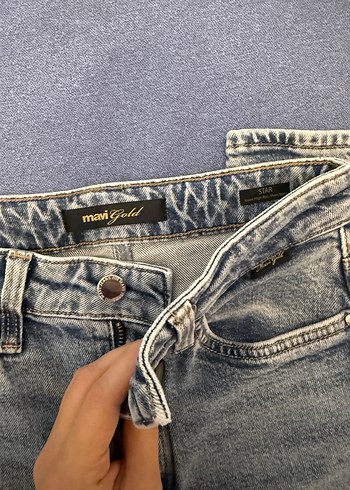 Mavi Mom Jean - Görsel 2