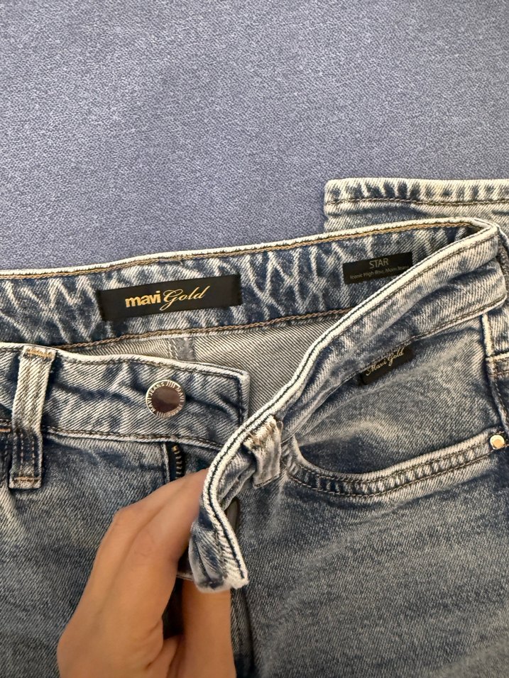 Mavi Mom Jean - Görsel 2