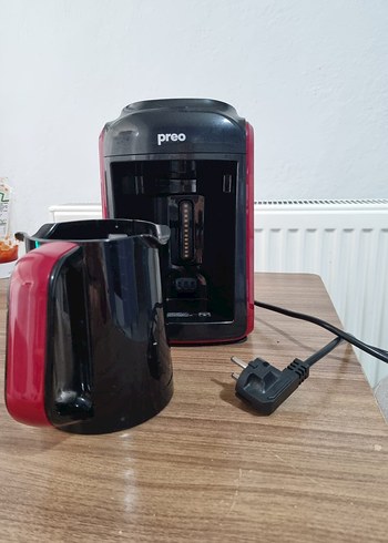 Kırmızı Preo Kahve Makinesi - Görsel 2