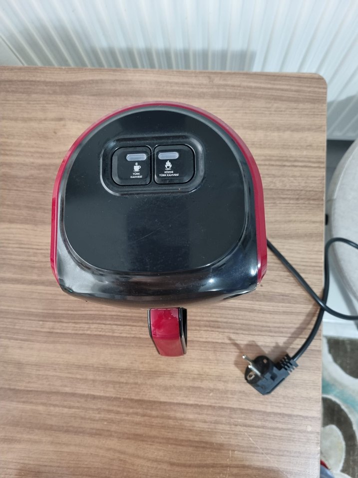 Kırmızı Preo Kahve Makinesi - Görsel 3