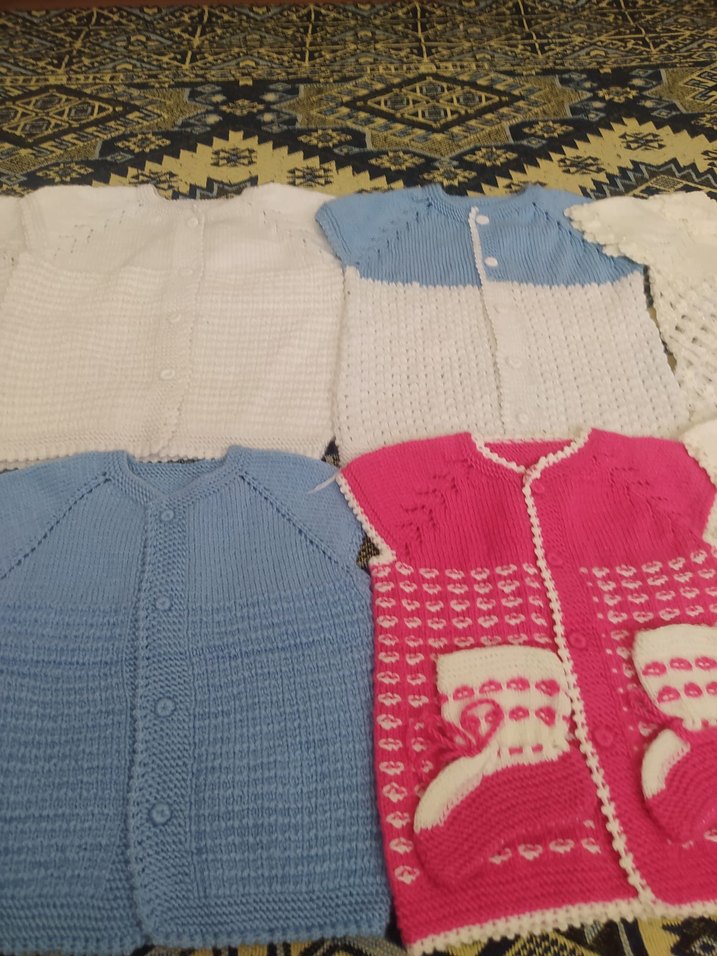 Nakışlı Çok Renkli Kız Çocuk Triko Süveter - Görsel 4