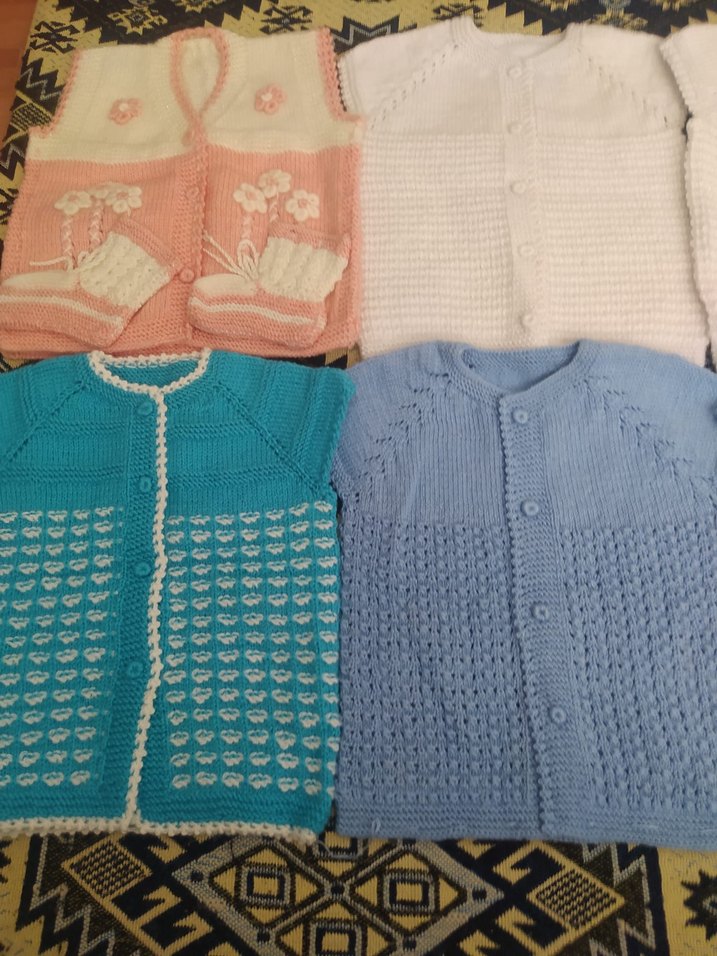 Nakışlı Çok Renkli Kız Çocuk Triko Süveter - Görsel 2