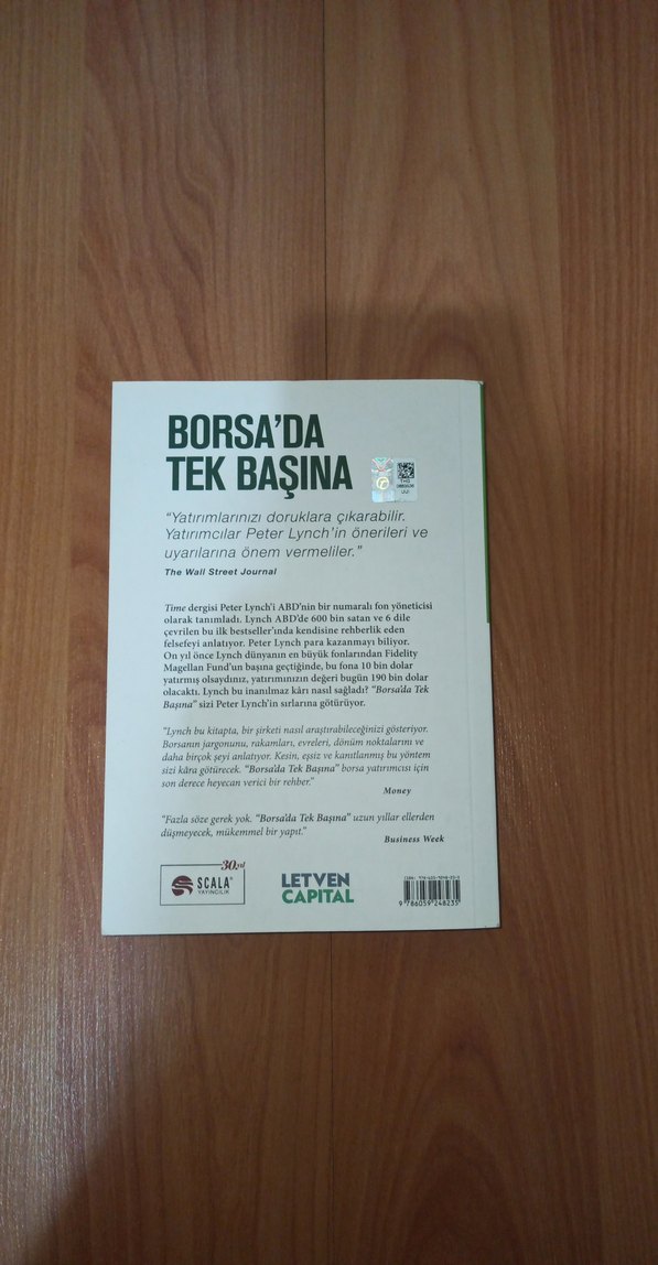 Borsada Tek Başına - Peter Lynch - Görsel 2