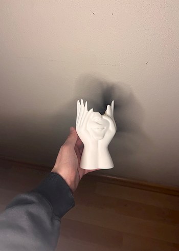 Beyaz Yüz Tasarımlı Makyaj ve Kalem Organizeri - Görsel 2