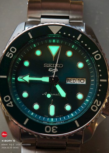 Seiko 5 Sports Automatic-Yeşil Kadran-4R36 Mekanizma (42.5mm) - Görsel 2