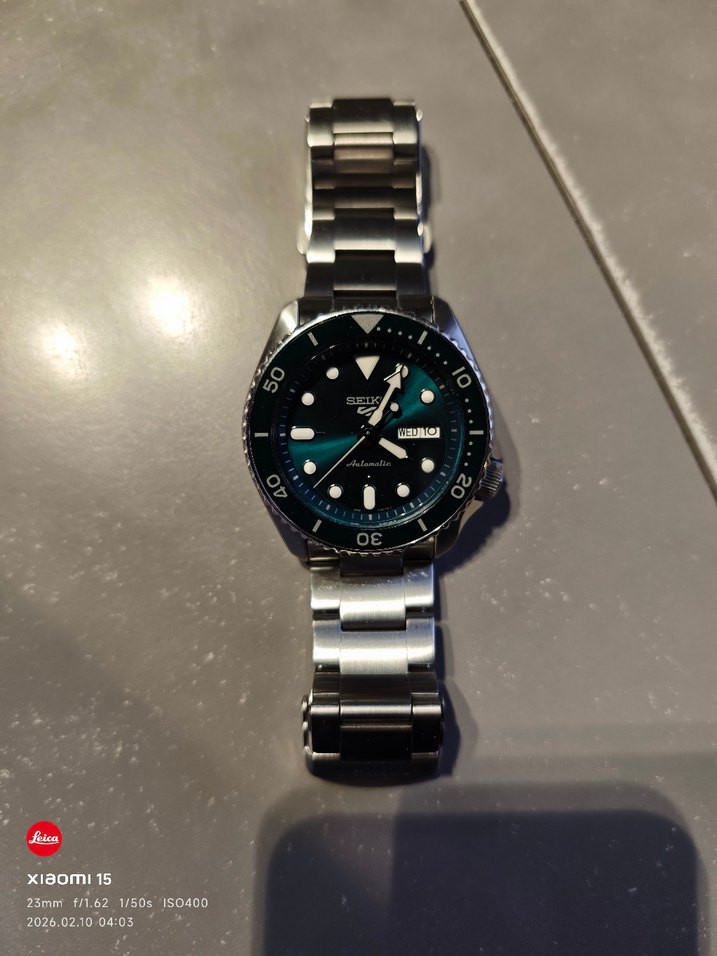 Seiko 5 Sports Automatic-Yeşil Kadran-4R36 Mekanizma (42.5mm) - Görsel 3