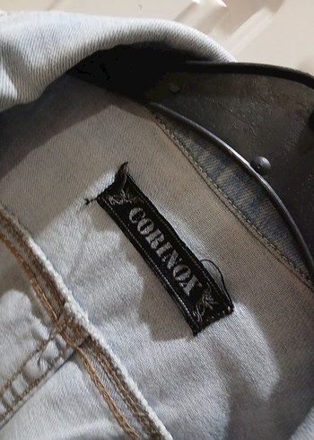 çocuk Düğmeli Denim Ceket - Görsel 3