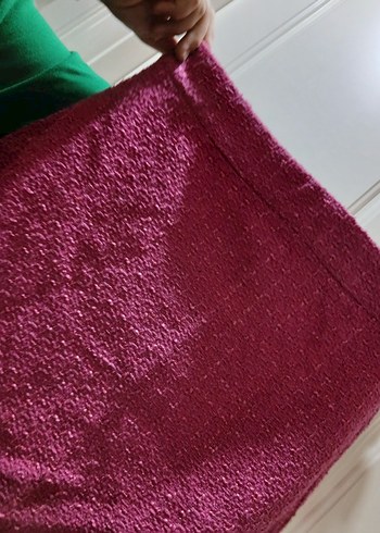 Parlak Pembe Bohem Havlu - Görsel 2