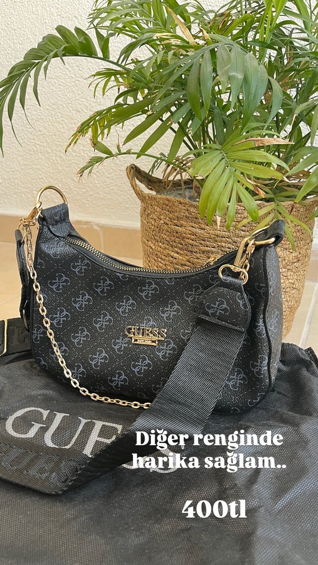 Siyah Deri Yılan Desenli Sırt Çantası - Görsel 5