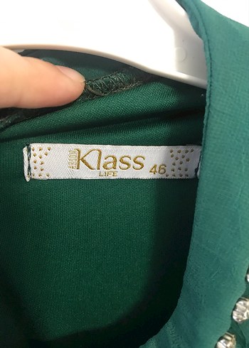 Yeşil Pilili Uzun Kadın Abiye Elbise - Görsel 2