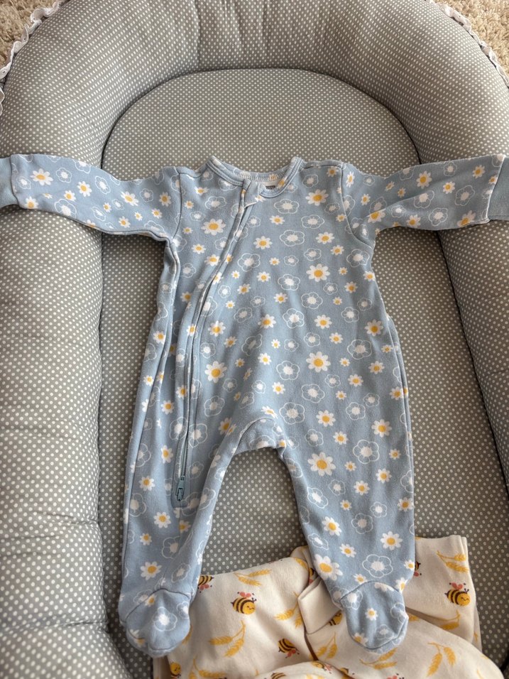 Uzun Kollu Fermuarlı  Bebek Tulumları - Görsel 3