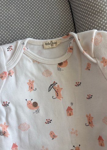 Kısa Kollu, Bebek Body Seti - Görsel 3