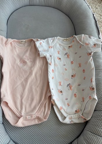Kısa Kollu, Bebek Body Seti - Görsel 2