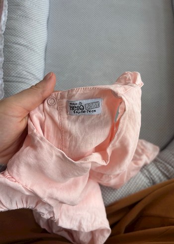 Pembe Kız Çocuk Elbise - Görsel 3