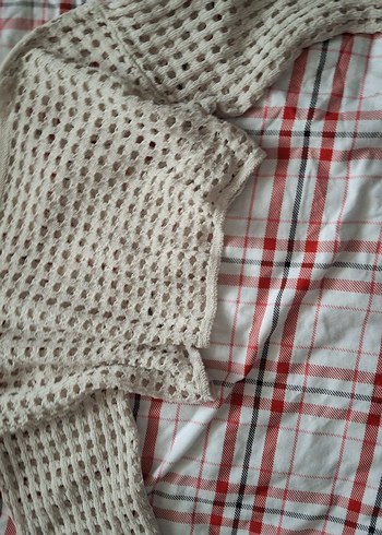 Bohem Stil Örgü Kadın Kazak - Görsel 2