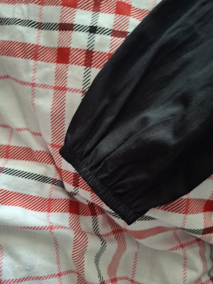 Kadın Siyah Uzun Fırfırlı Elbise - Görsel 3