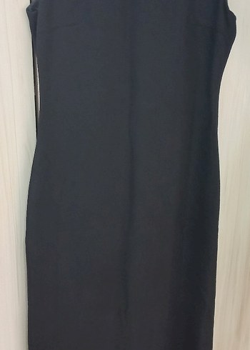 Abiye düz siyah elbise ceket takım 42 beden - Görsel 3