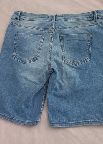 Kadın Mavi Midi Denim Şort M beden - Görsel 3