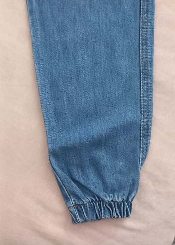 Cep detayli paçası lastikli kot pantolon 29 beden - Görsel 3