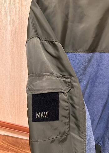 Haki Renkli Bomber Ceket - Görsel 4