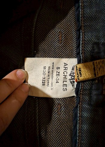 Gri Erkek Regular Fit Denim Pantolon - Görsel 4