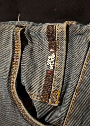 Gri Erkek Regular Fit Denim Pantolon - Görsel 3