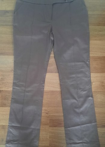 Machka Kahverengi 38 beden Kumaş Pantolon - Görsel 2