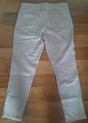 Bej Kadın Kumaş 39 beden Pantolon - Görsel 3