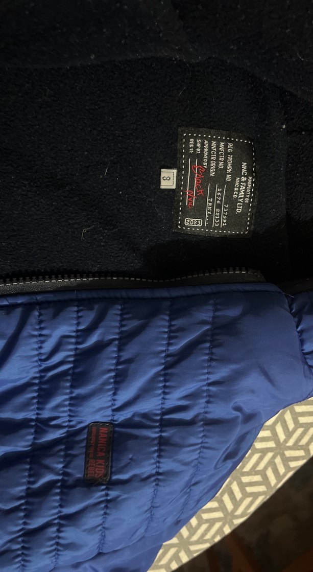 Kadın Mavi Fermuarlı Kışlık Mont - Görsel 2