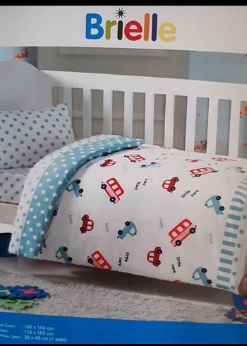 Brielle Bebek Nevresim Takımı Mavi - Görsel 2