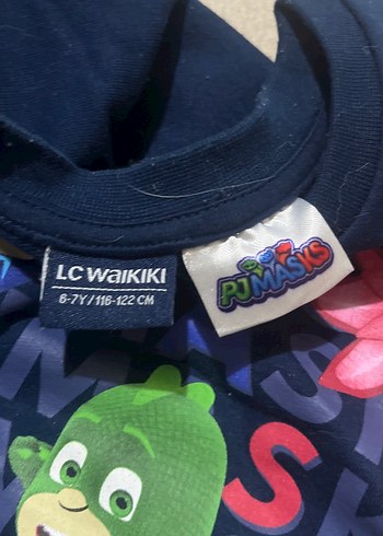 Mavi Baskılı Erkek Çocuk Pijama Üstü - Görsel 2