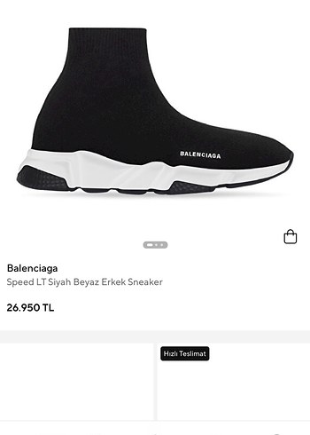 Siyah Kadın Dolgu Topuklu Spor Ayakkabı - Görsel 4