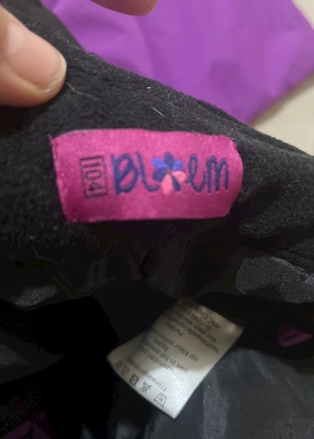 Kız Mor Fermuarlı kayakçı Pantolon - Görsel 3