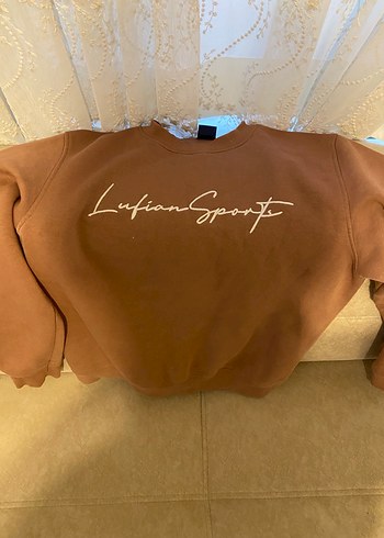 Bej Erkek Lufian Sweatshirt Uzun Kollu - Görsel 2