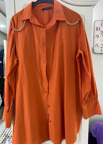 MYD BASIC Turuncu Erkek Tişört - Görsel 3