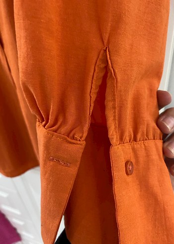 MYD BASIC Turuncu Erkek Tişört - Görsel 4