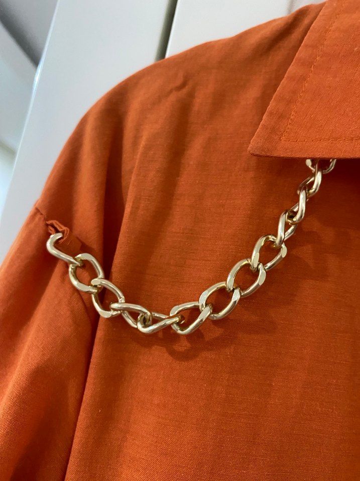 MYD BASIC Turuncu Erkek Tişört - Görsel 2