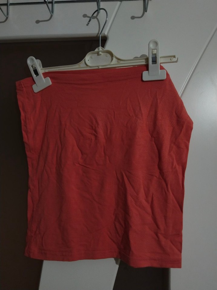 Narçiçeği Straplez Bikini Üzeri Crop - Görsel 2