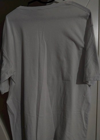 Beyaz Unisex Baskılı Tişört - Görsel 2