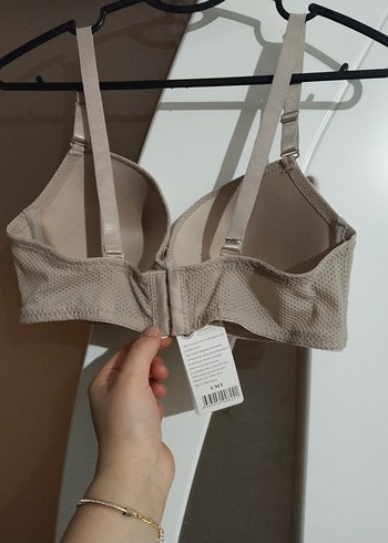 Bej Minimalist Sütyen 85C-D - Görsel 2