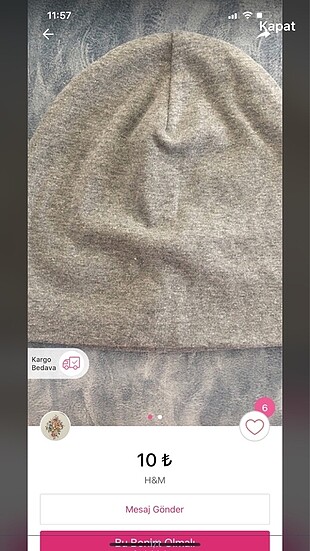 H&M 5li toptan 