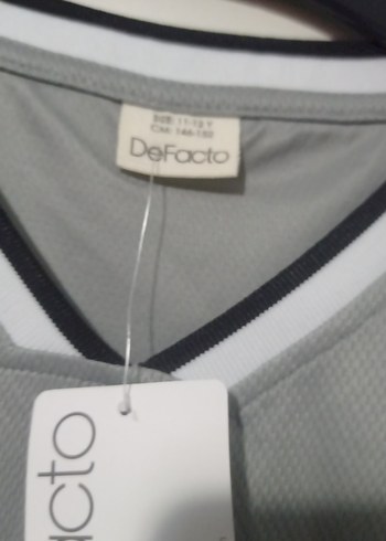 Gri Baskılı Erkek Spor Tişörtü - Görsel 2