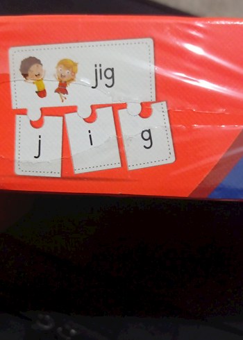 5 Yaş ve Üzeri 80 Parça Eğitici CVC Kelime Yapbozu - Görsel 3