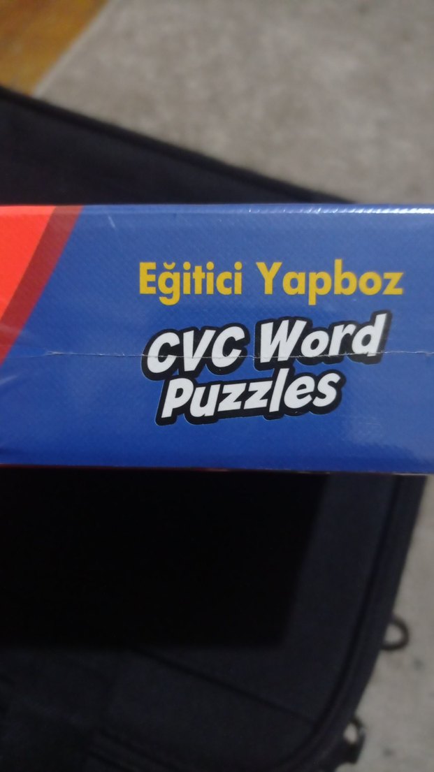 5 Yaş ve Üzeri 80 Parça Eğitici CVC Kelime Yapbozu - Görsel 4