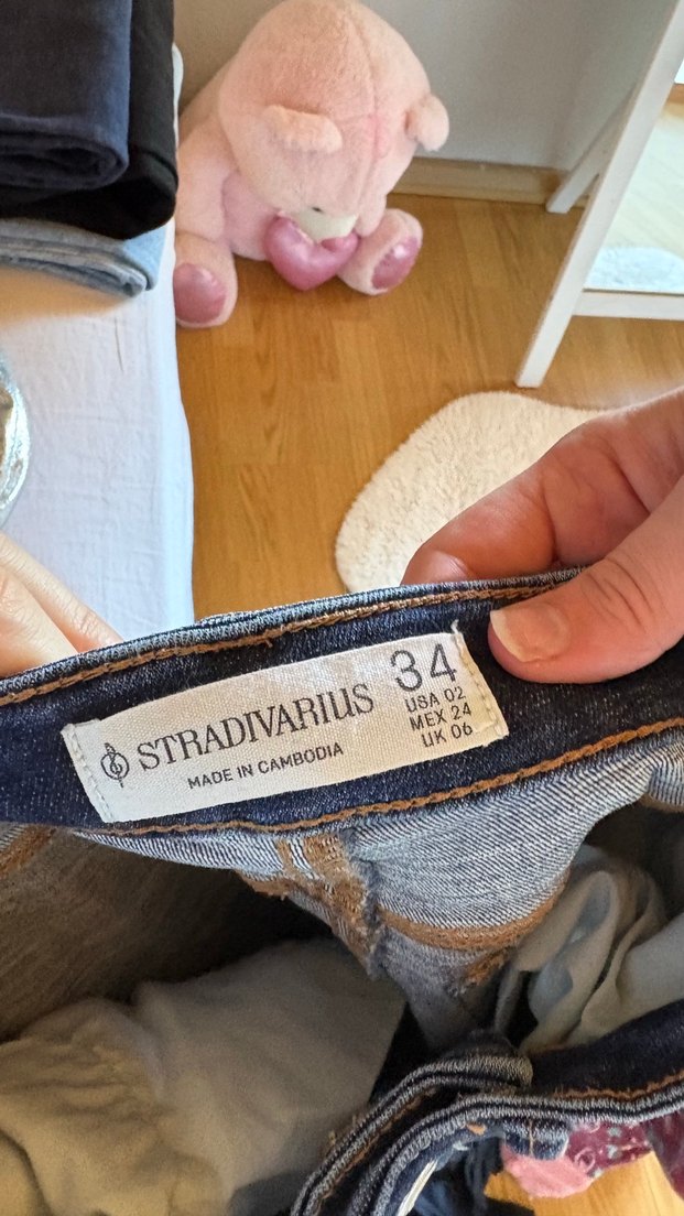 Retro Mavi Denim Bootcut Jean Stradivarius — görsel 5/8