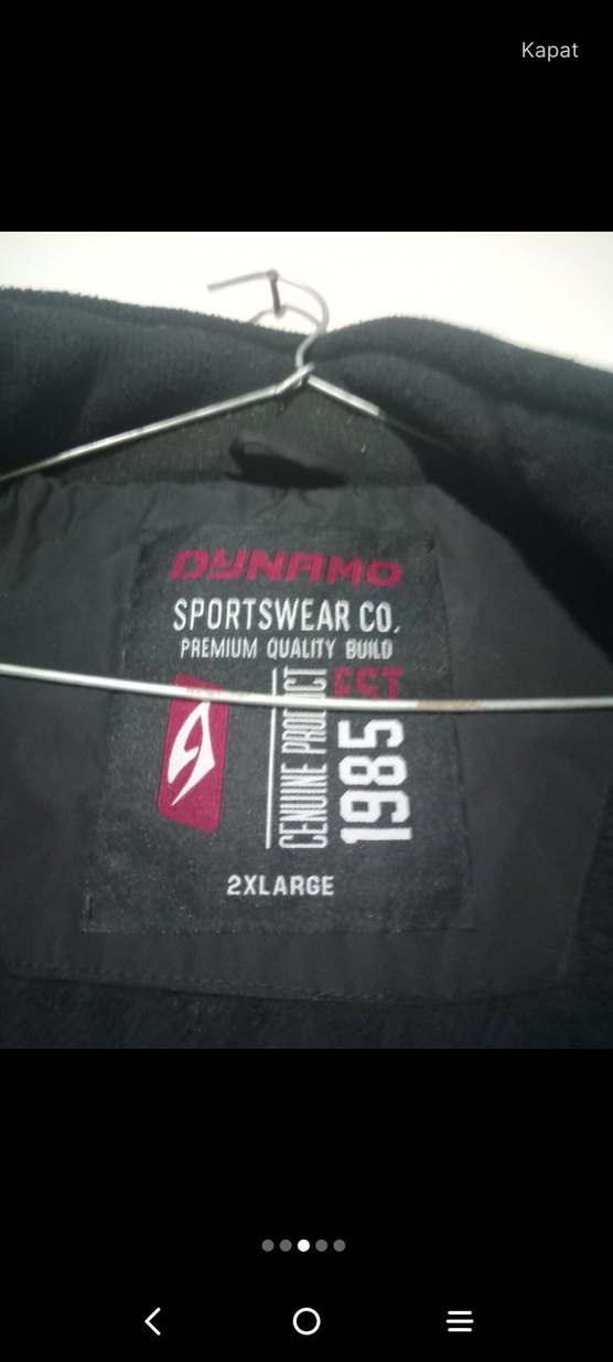 Siyah Fermuarlı Erkek Midi Mont - Görsel 3